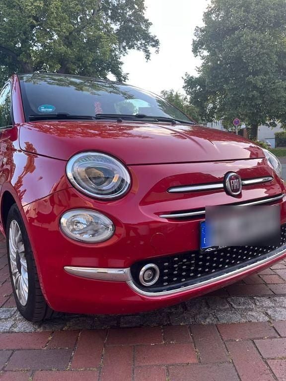 Rot Gebraucht 2017 Fiat 500C Lounge Cabrio | 7.500 € (Guter Preis) - Bild 1/4