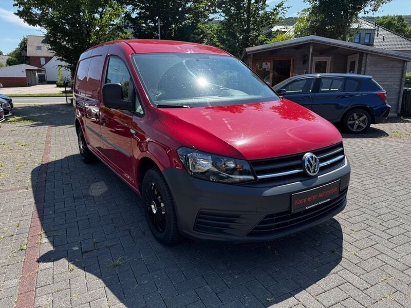 Kirschrot Gebraucht 2016 VW Caddy Maxi Van / Kleinbus | 9.900 € (Superpreis) - Bild 1/4