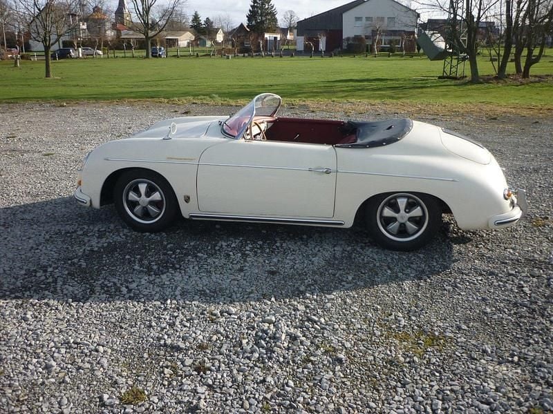 Weiß Gebraucht 1955 Porsche 356 Cabrio | 52.000 € - Bild 1/4