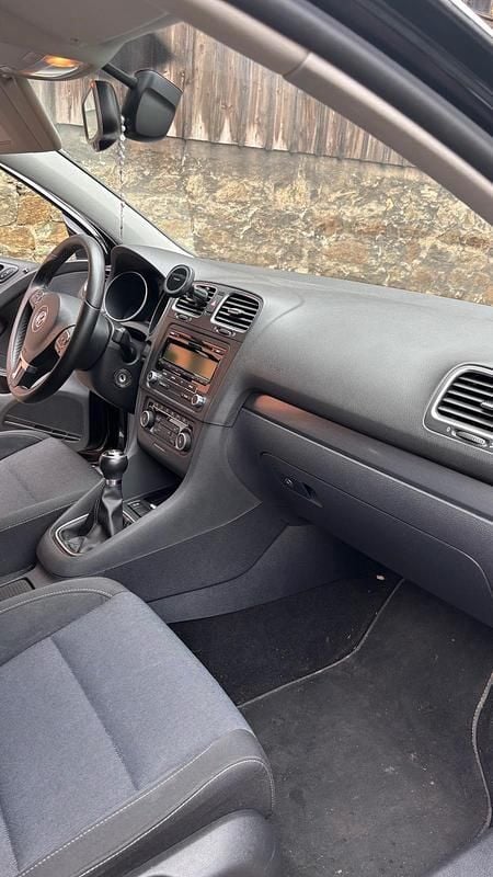 Gebraucht VW Golf VI Style 125 PS (91 kW) 2011 Schwarz Kleinwagen