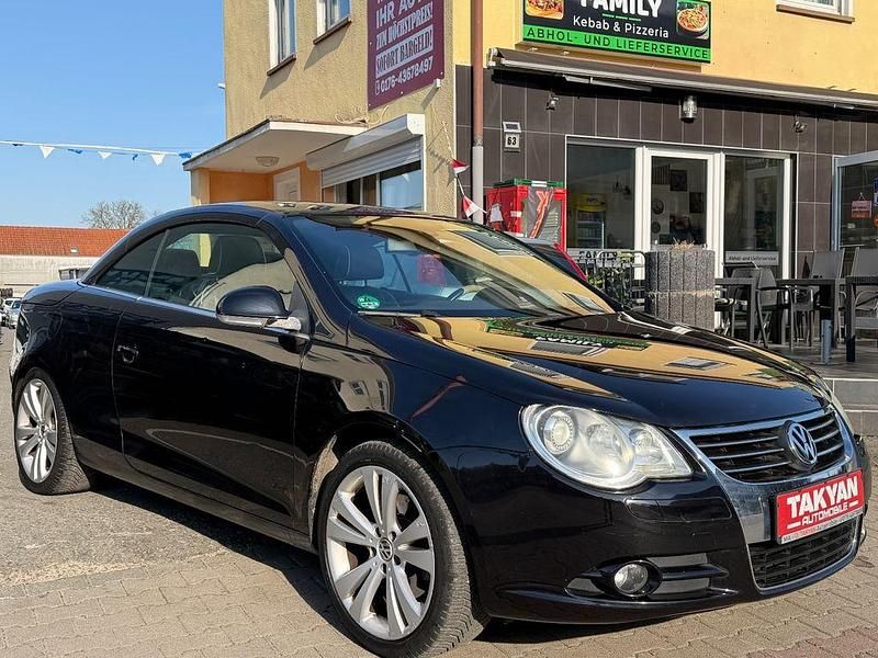 Gebraucht VW Eos Individual 200 PS (147 kW) 2008 Schwarz Cabrio
