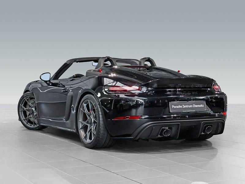 Neu Porsche 718 Spyder 500 PS (367 kW) 2025 Schwarz Cabrio