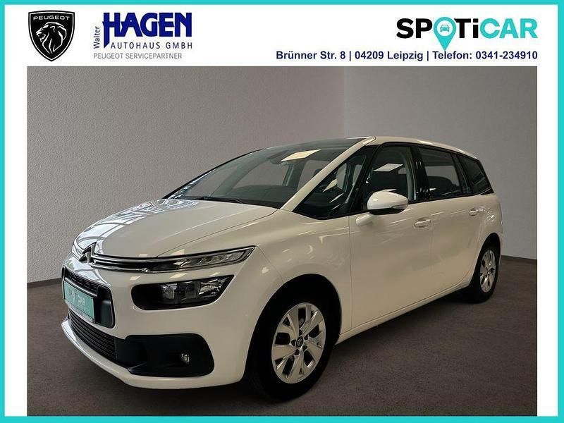 Weiß Gebraucht 2020 Citroën C4 SpaceTourer Feel Van / Kleinbus | 14.990 € (Fairer Preis) - Bild 1/4