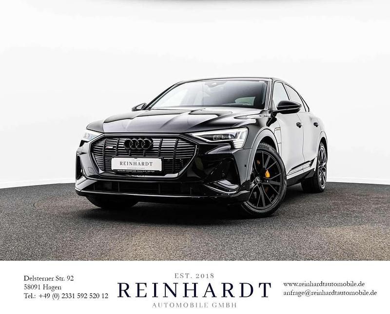 Mythosschwarz metallic Gebraucht 2022 Audi e-tron Sportback Black Edition SUV | 40.525 € (Guter Preis) - Bild 1/1