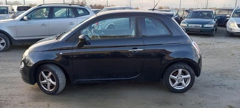 Gebraucht Fiat 500 101 PS (74 kW) 2008 Schwarz Kleinwagen