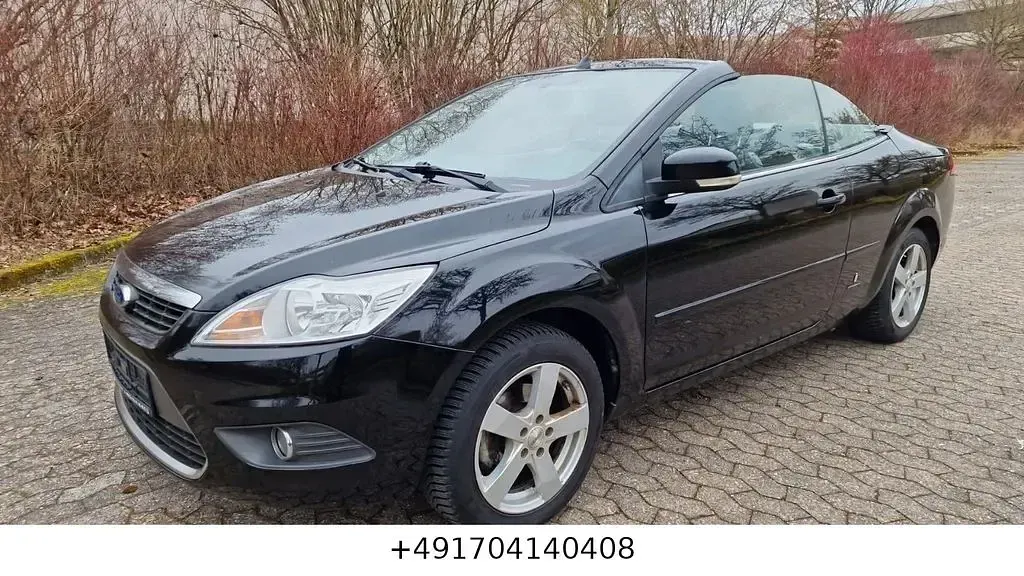 Gebraucht Ford Focus Cabriolet 101 PS (74 kW) 2010 Schwarz Cabrio