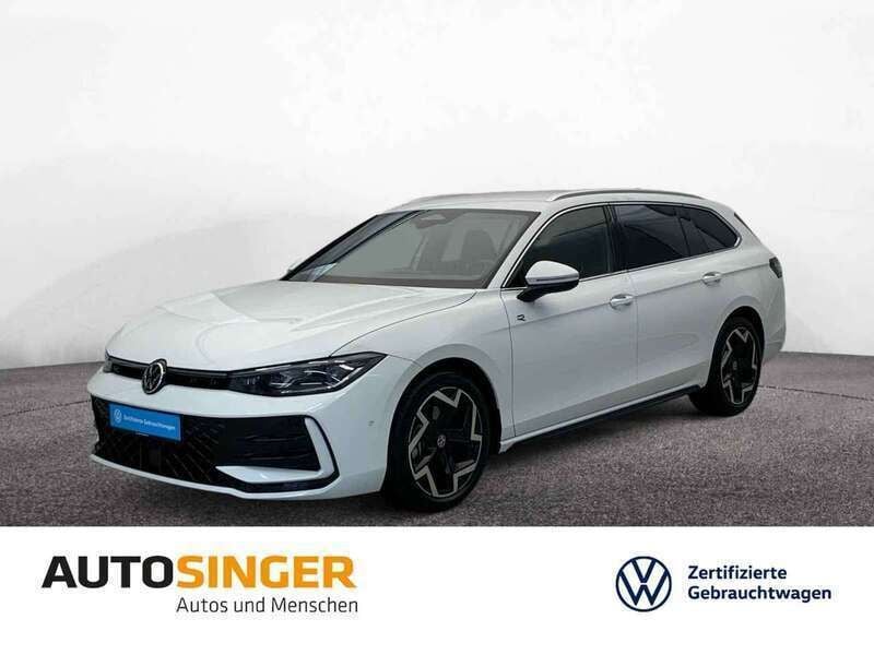 Pure white Gebraucht 2024 VW Passat R-line Kombi | 39.940 € (Guter Preis) - Bild 1/3