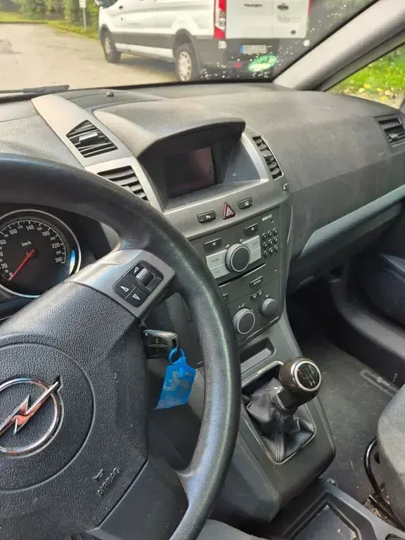 Gebraucht Opel Zafira Edition 140 PS (102 kW) 2007 Blau Van / Kleinbus