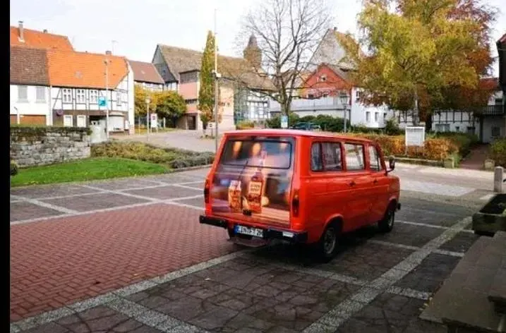 Gebraucht Ford Transit 69 PS (50 kW) 1979 Rot Van / Kleinbus