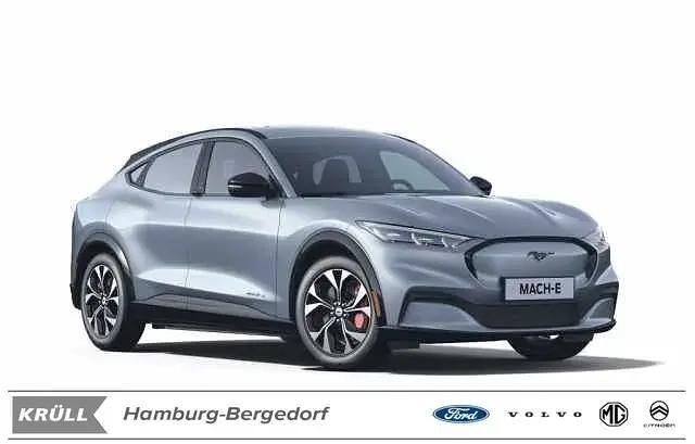 Blau metallic Gebraucht 2023 Ford Mustang Mach-E Standard Range SUV | 33.904 € (Superpreis) - Bild 1/4