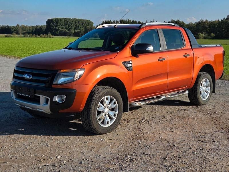 Orange Gebraucht 2015 Ford Ranger Wildtrack Abholung | 18.699 € (Fairer Preis) - Bild 1/4