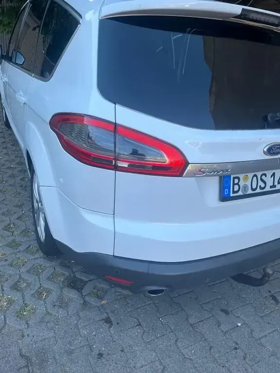 Gebraucht Ford S-MAX Titanium 200 PS (147 kW) 2013 Weiß Van / Kleinbus