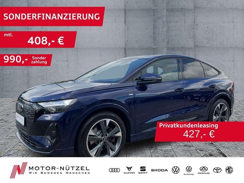 Gebraucht Audi Q4 e-tron S-Line 219 kW (299 PS) 2022 Navarrablau metallic SUV