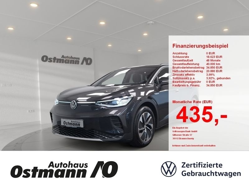 Grau Gebraucht 2022 VW ID.4 Pro Performance SUV | 34.170 € (Teuer) - Bild 1/4