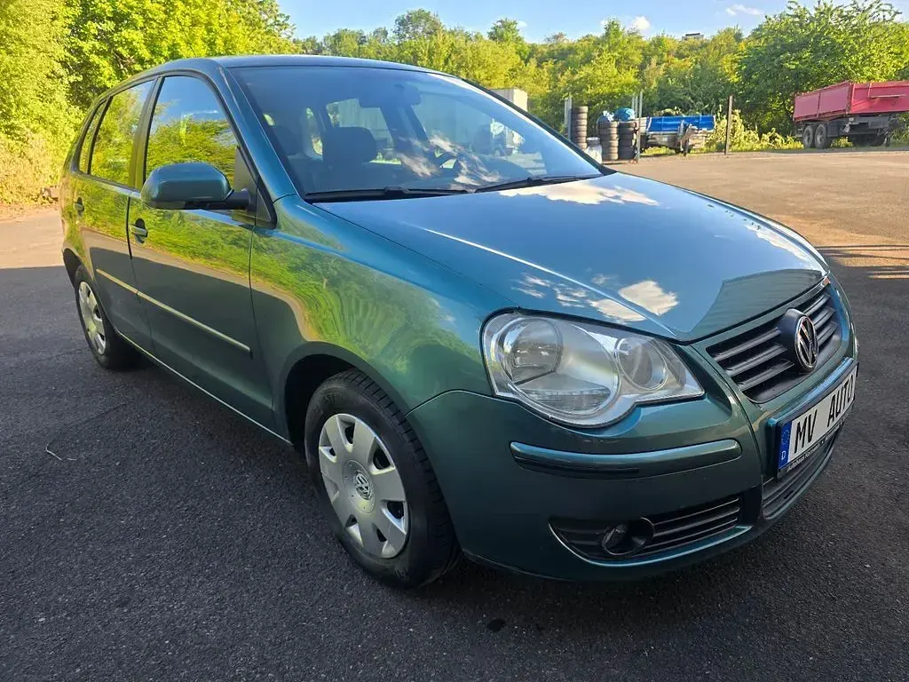 Gebraucht VW Polo 54 PS (39 kW) 2007 Grün Kleinwagen
