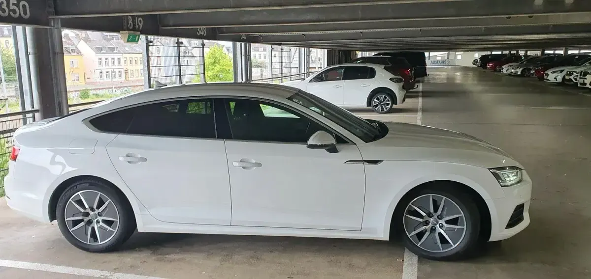 Gebraucht Audi A5 Sportback Sport 150 PS (110 kW) 2019 Weiß Kleinwagen