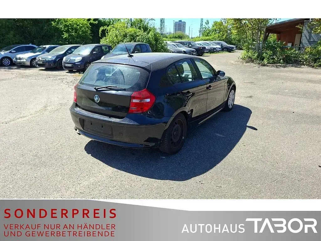 Gebraucht BMW 116 122 PS (89 kW) 2009 Schwarz ii Kleinwagen
