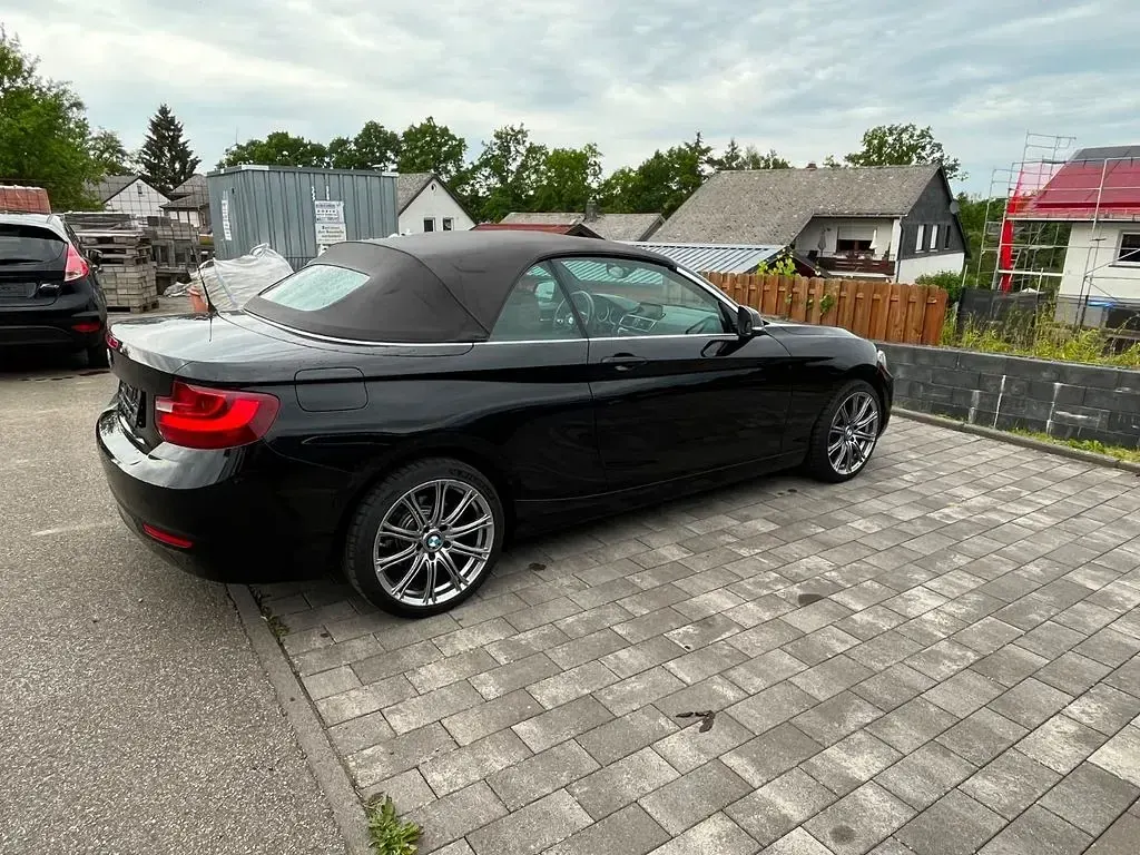 Gebraucht BMW 220 M Sport 184 PS (135 kW) 2015 Schwarz Cabrio