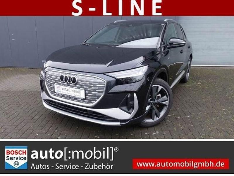Schwarz Gebraucht 2024 Audi Q4 e-tron S-Line SUV | 39.980 € (Fairer Preis) - Bild 1/3