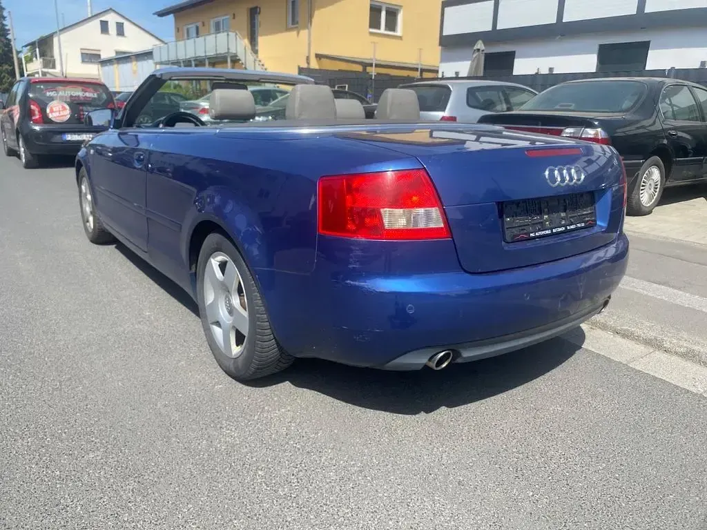 Gebraucht Audi A4 Cabriolet Sport 170 PS (125 kW) 2004 Blau Cabrio