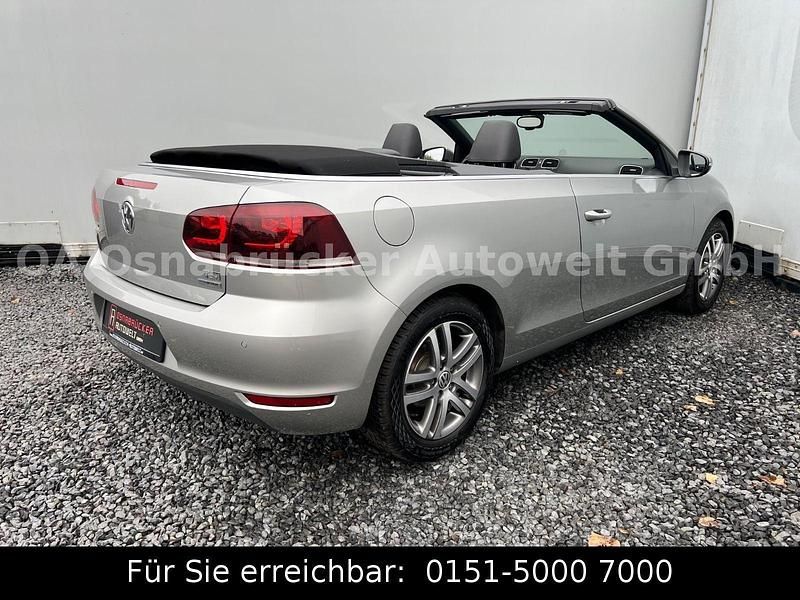 Gebraucht VW Golf Cabriolet 105 PS (77 kW) 2012 Silber Cabrio