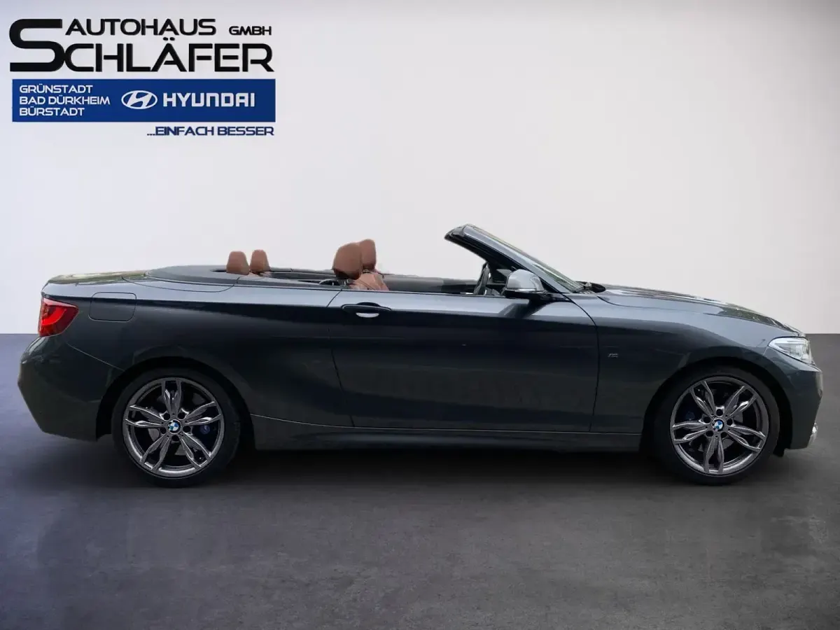 Gebraucht BMW M240 M Sport 340 PS (250 kW) 2017 Mineralgrau metallic Cabrio