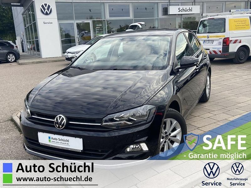 Schwarz Gebraucht 2021 VW Polo Highline Limousine | 15.870 € (Guter Preis) - Bild 1/4