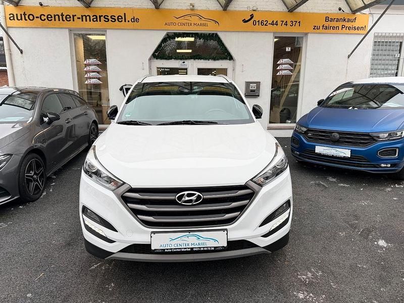 Second-hand Hyundai Tucson 185 CP (136 kW) 2018 Alb SUV