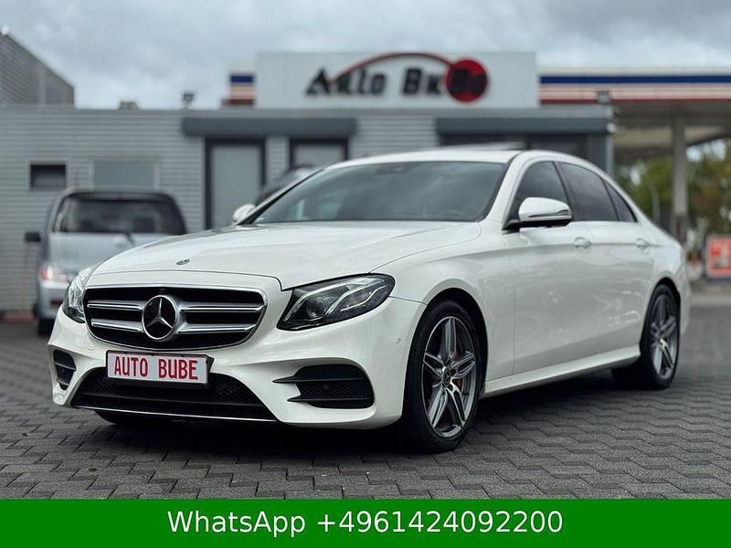 Diamantweiss Gebraucht 2019 Mercedes E350 AMG line Limousine | 30.500 € (Fairer Preis) - Bild 1/4