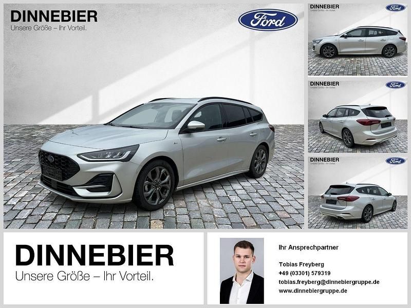Silber (metallic) Gebraucht 2023 Ford Focus ST-Line Kombi | 22.169 € (Fairer Preis) - Bild 1/2
