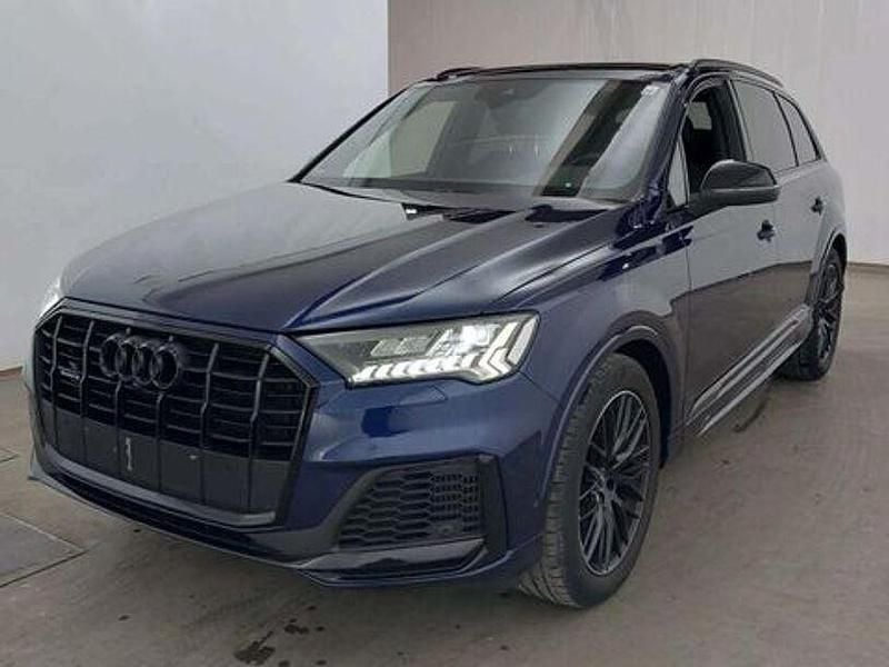 Blau Gebraucht 2021 Audi Q7 S-Line SUV | 52.739 € (Guter Preis) - Bild 1/4