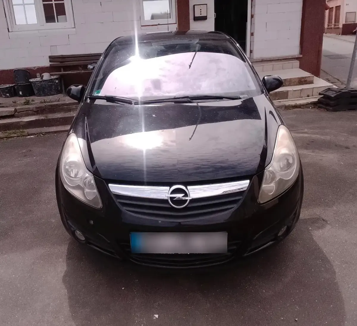 Gebraucht Opel Corsa 90 PS (66 kW) 2008 Schwarz Kleinwagen