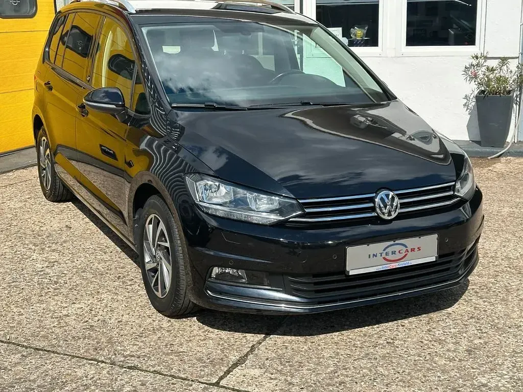 Gebraucht VW Touran Sound 150 PS (110 kW) 2018 Schwarz Van / Kleinbus