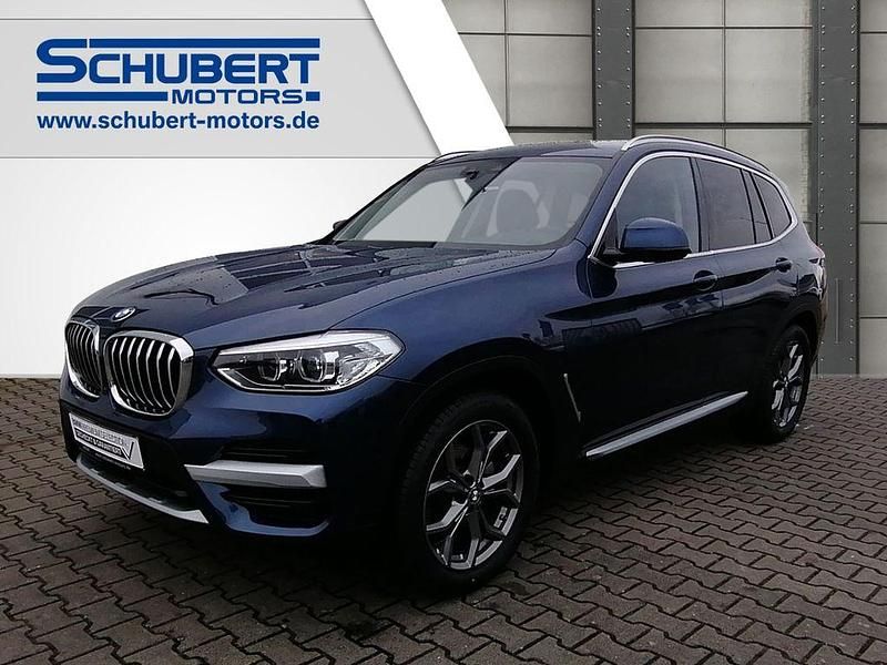 Blau Gebraucht 2020 BMW X3 Efficient Dynamics SUV | 32.490 € (Fairer Preis) - Bild 1/4