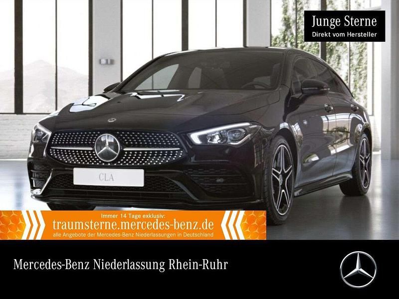 Nachtschwarz Gebraucht 2022 Mercedes CLA250e AMG Limousine | 28.990 € (Guter Preis) - Bild 1/3