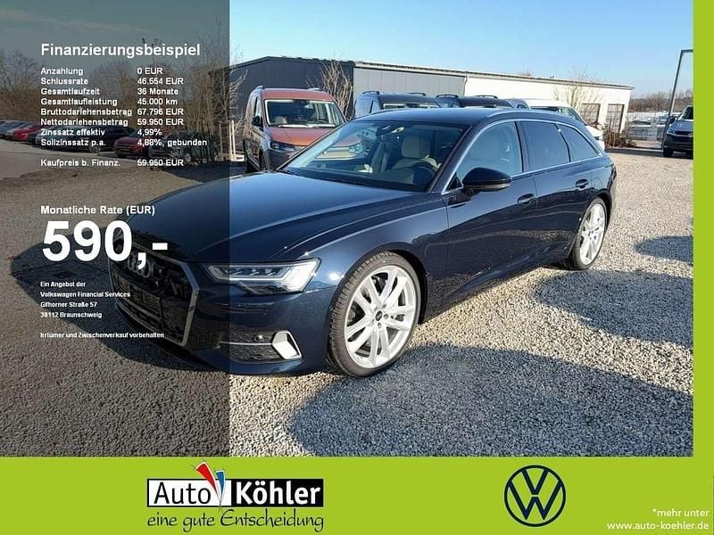 Firmamentblau metallic Gebraucht 2025 Audi A6 Business Kombi | 59.950 € (Guter Preis) - Bild 1/3