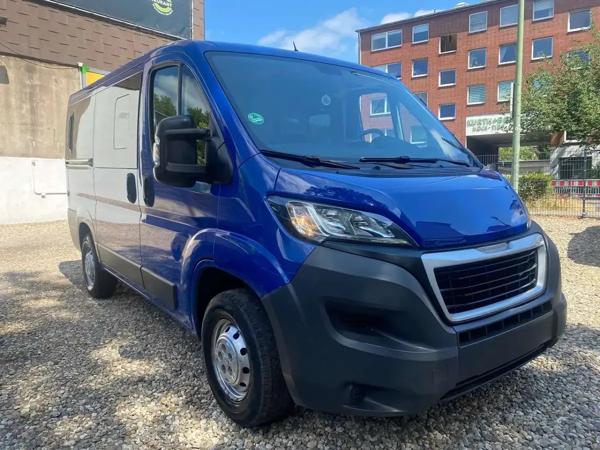 Gebraucht Peugeot Boxer Comfort 110 PS (80 kW) 2015 Blau Van
