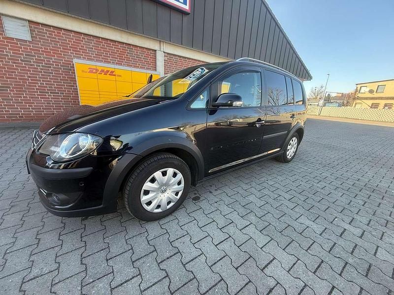 Gebraucht VW Touran Highline 140 PS (102 kW) 2008 Schwarz Van / Kleinbus