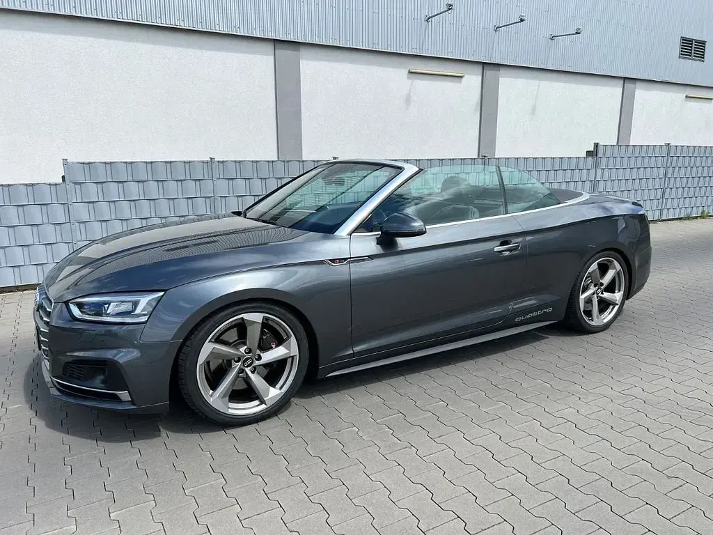 Gebraucht Audi A5 Cabriolet S-Line 252 PS (185 kW) 2018 Grau Cabrio