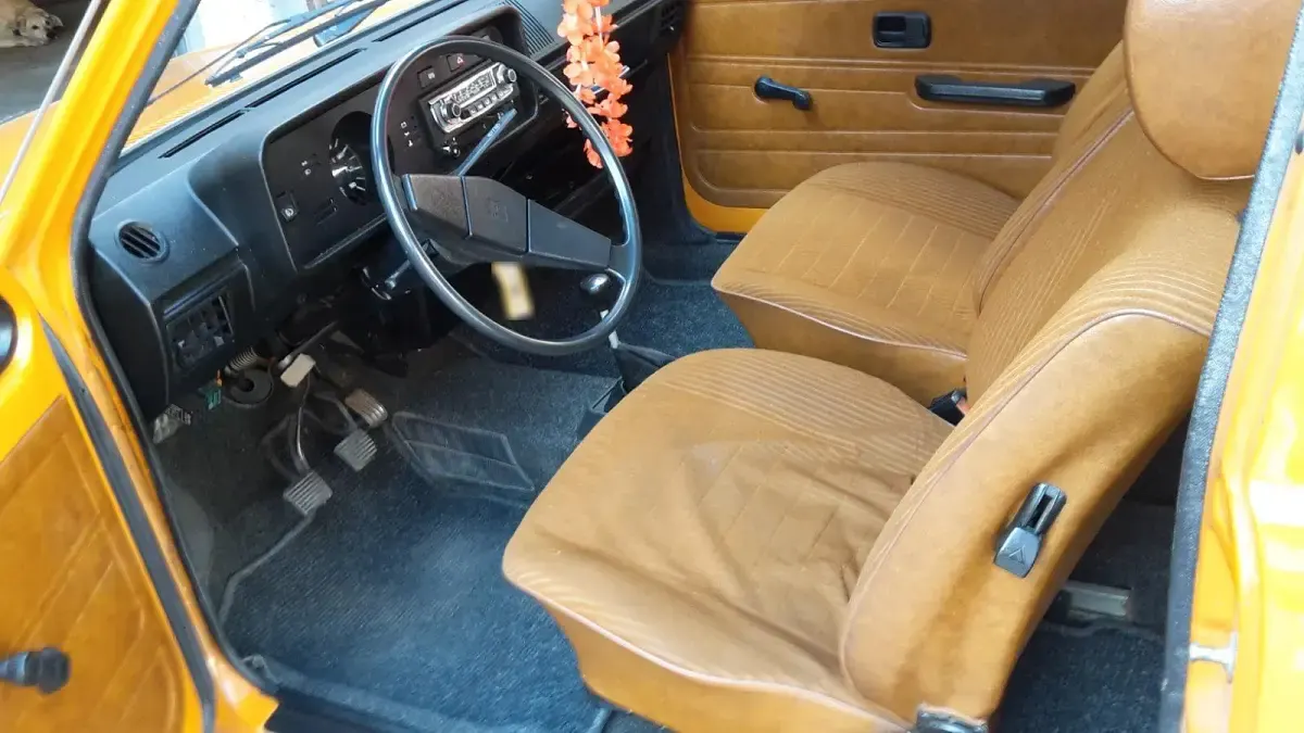 Gebraucht VW Golf I 50 PS (36 kW) 1976 Orange Kleinwagen