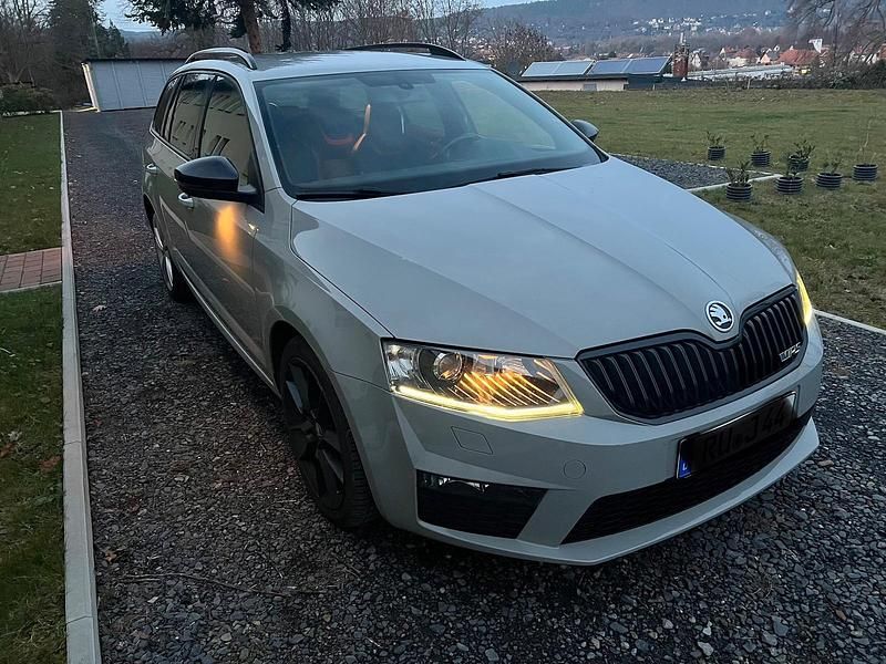 Gebraucht Skoda Octavia vRS 184 PS (135 kW) 2014 Grau Kleinwagen