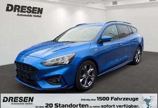 Gebraucht Ford Focus ST-Line X 125 PS (91 kW) 2020 Blau Kombi