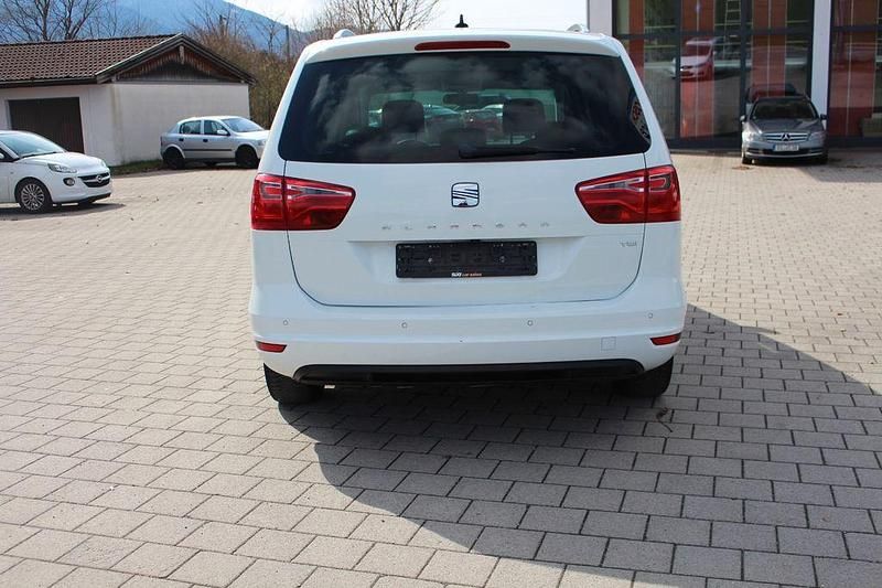Gebraucht Seat Alhambra Style 177 PS (130 kW) 2014 Weiß Van / Kleinbus