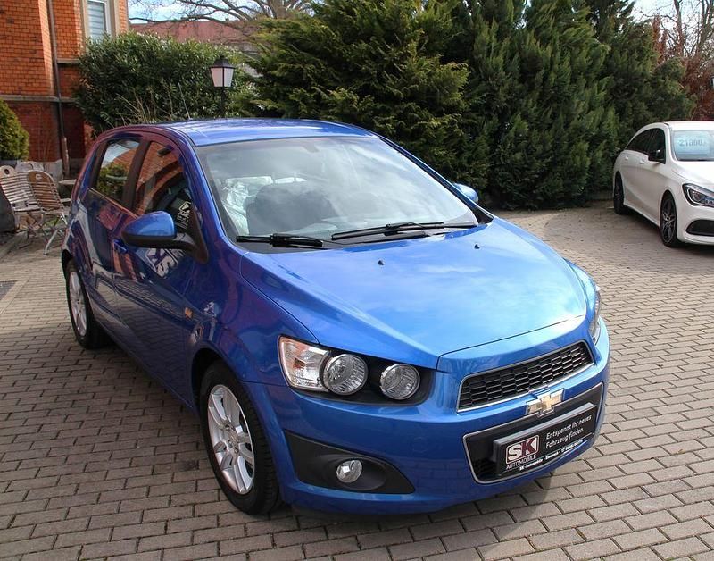 Gebraucht Chevrolet Aveo LTZ 116 PS (85 kW) 2011 Blau Kleinwagen