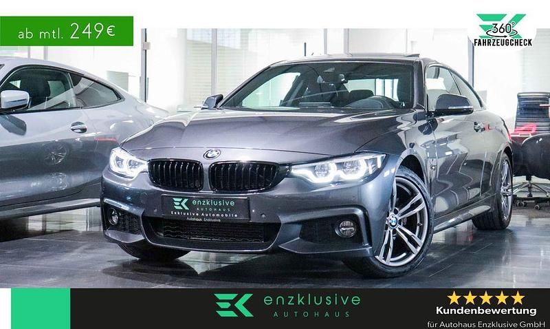 Grau Gebraucht 2020 BMW 420 M Sport Coupé | 27.890 € (Superpreis) - Bild 1/4