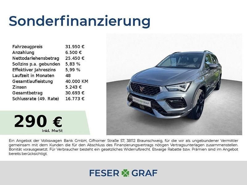 Grau Gebraucht 2023 Cupra Ateca SUV | 31.950 € (Guter Preis) - Bild 1/4