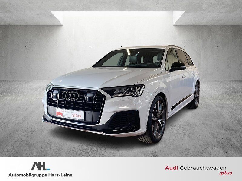 Weiß Gebraucht 2021 Audi Q7 S-Line SUV | 52.870 € (Fairer Preis) - Bild 1/4