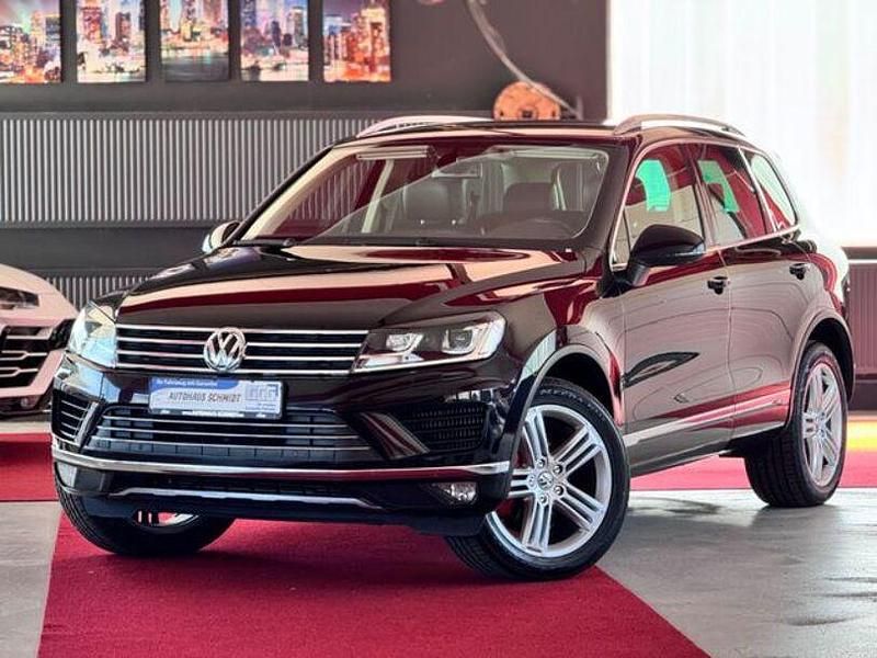 Schwarz Gebraucht 2016 VW Touareg SUV | 24.800 € (Fairer Preis) - Bild 1/4