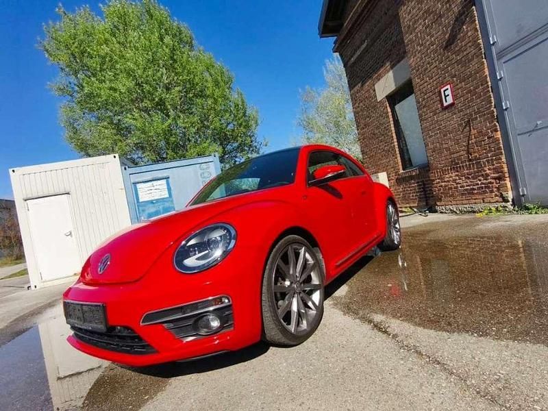 Rot Gebraucht 2015 VW Beetle R-line Limousine | 15.000 € (Superpreis) - Bild 1/4