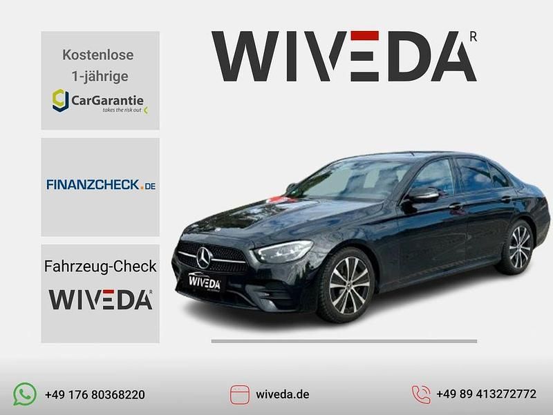 Schwarz Gebraucht 2023 Mercedes E220 AMG line Limousine | 41.999 € (Teuer) - Bild 1/4